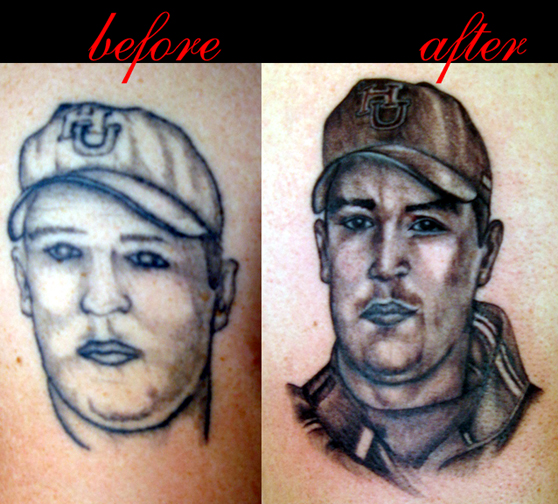 Julio Rodriguez - before and after